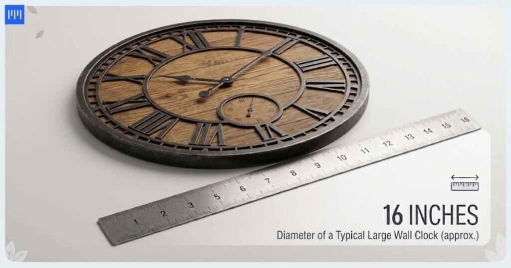 Large Wall Clock