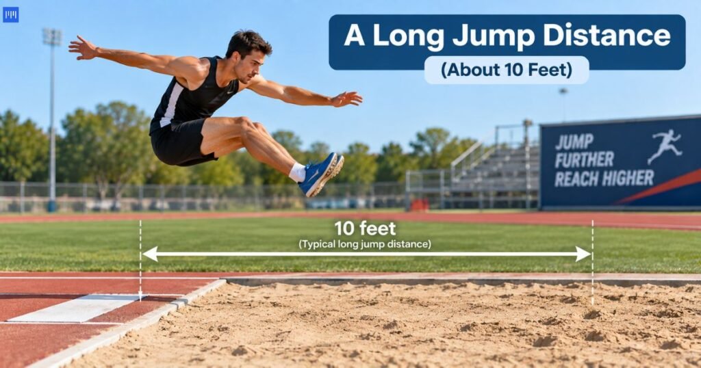 A Long Jump Distance