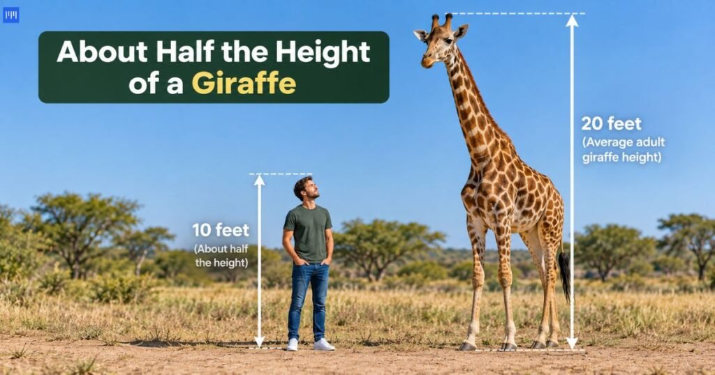 About Half the Height of a Giraffe